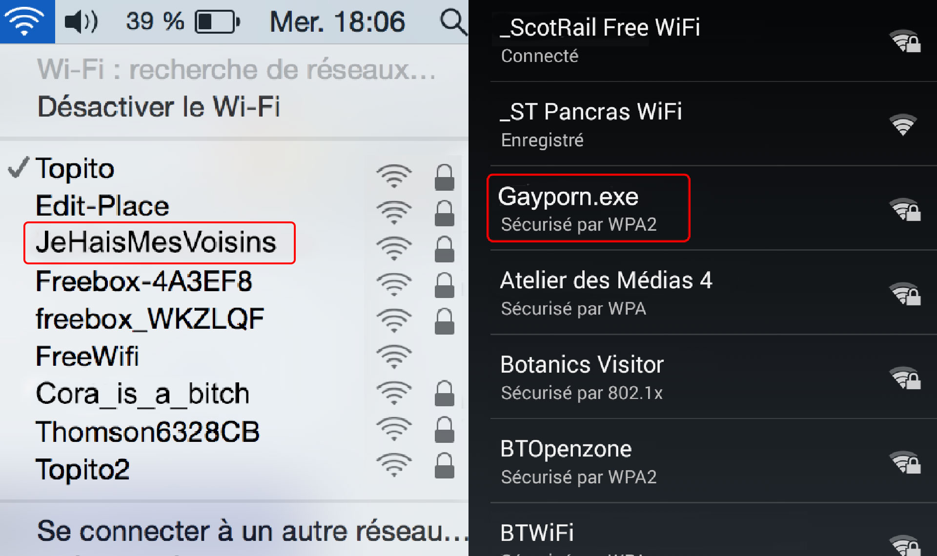 La sécurité du wifi Images drôles LOLtube