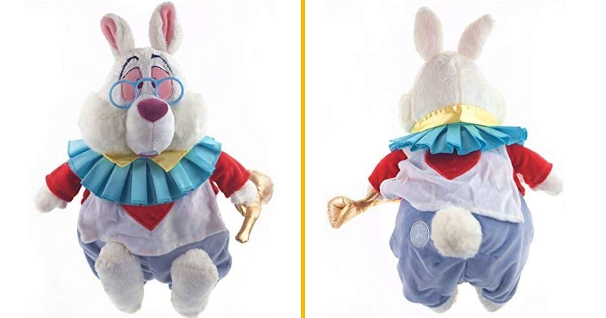 peluche lapin alice aux pays des merveilles