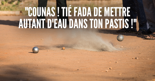 une_pétanque