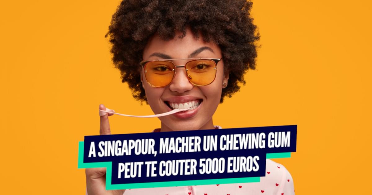 Top 10 des trucs insolites qui sont interdits à Singapour ils sont