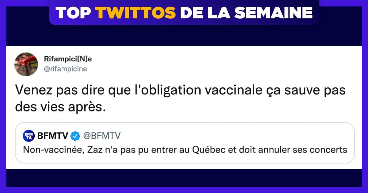 Top 15 Des Meilleurs Tweets De Rifampicine Parce Quon Aime Rire