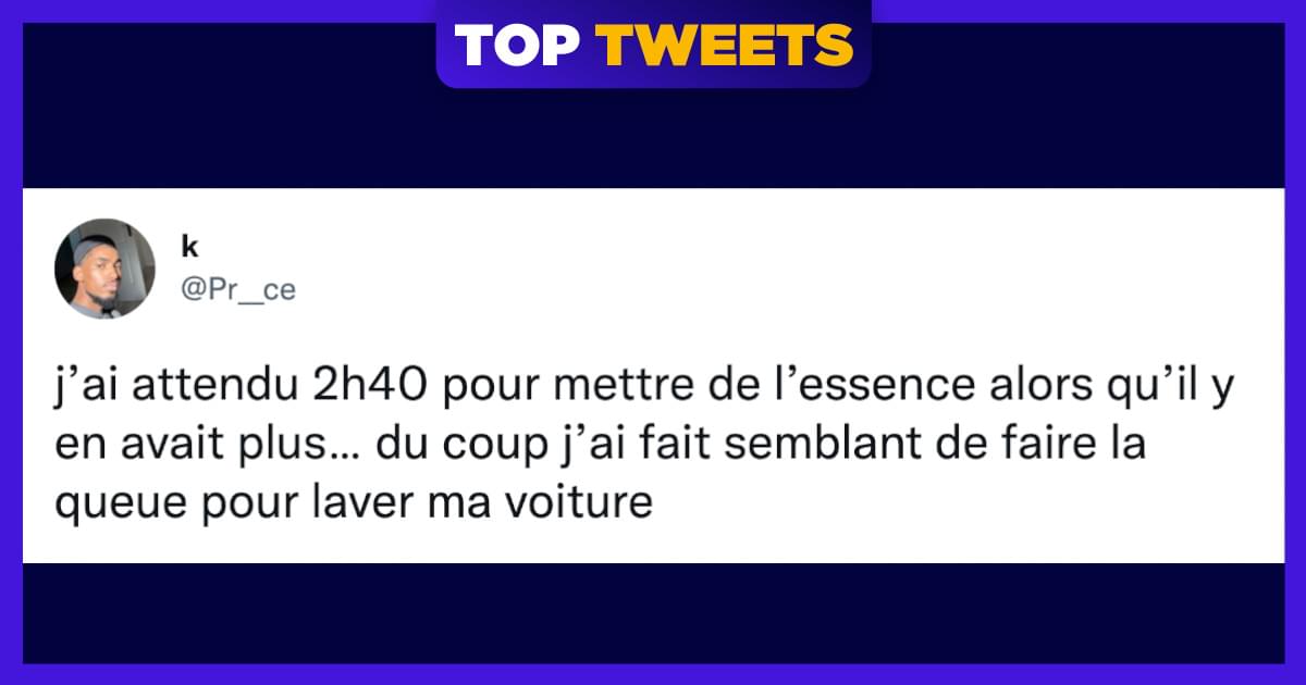 Top 20 des tweets les plus drôles sur la pénurie dessence ça part en