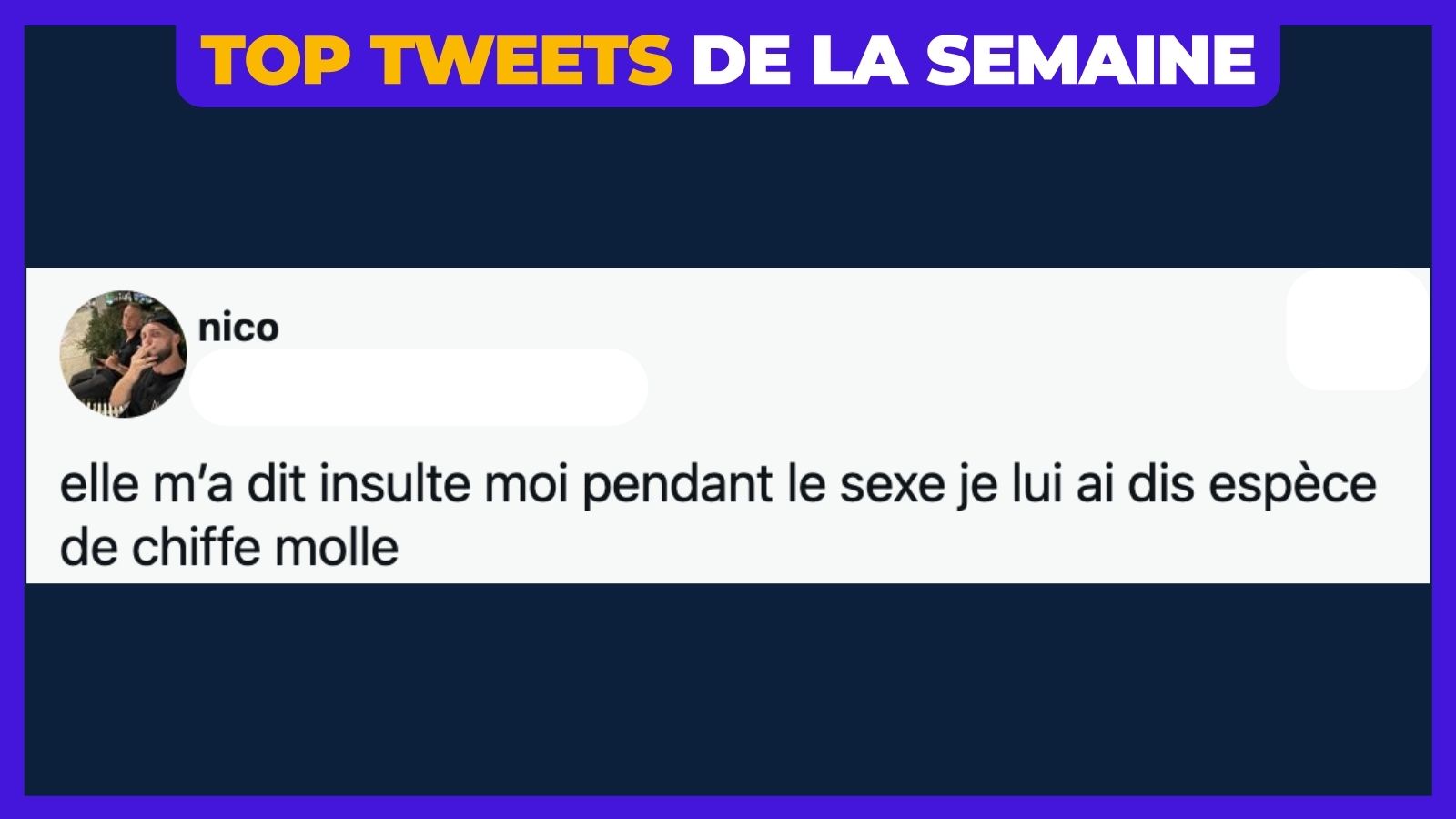 Top 30 Des Meilleurs Tweets De La Semaine 549