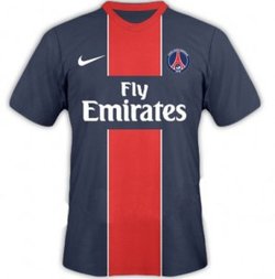 Maillot Paris Saint-Germain Domicile Saison 2011-2012