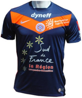 Maillot Montpellier Domicile Saison 2011-2012