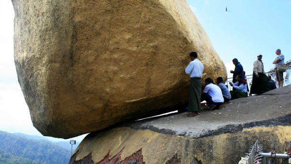Golden rock