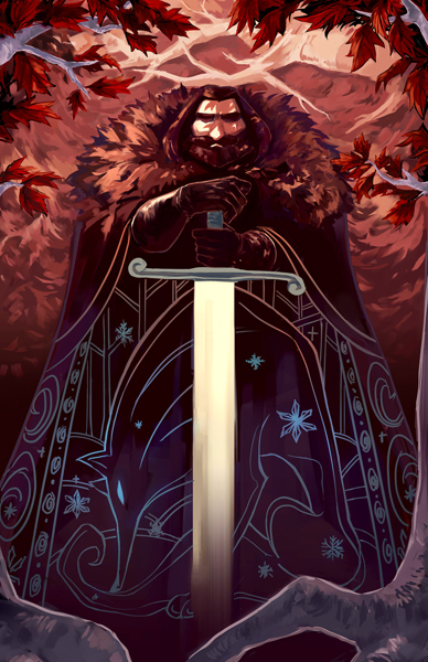 Doodle-Mon-Game-of-Thrones-Ned-Stark