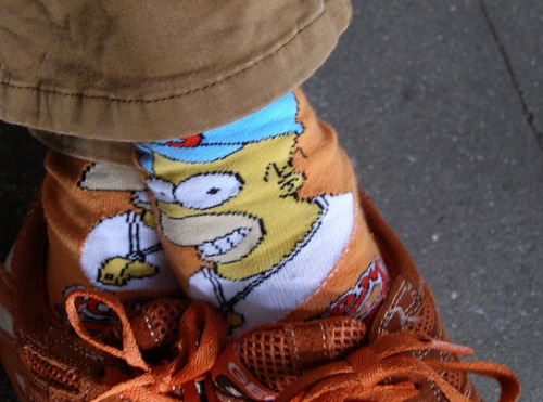 simpson socks