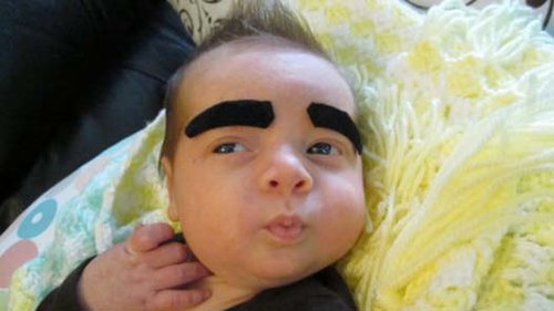 funny-baby-eyebrows-groucho