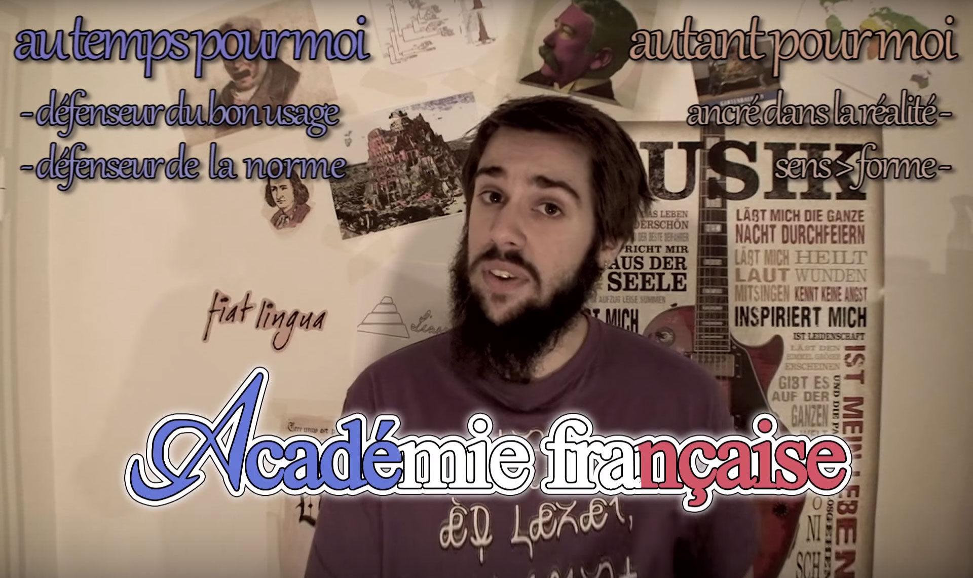 On écrit « autant pour moi » ou « au temps pour moi