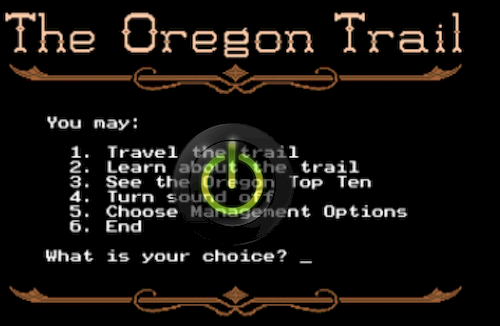 Oregon Trail  jeu_resultat