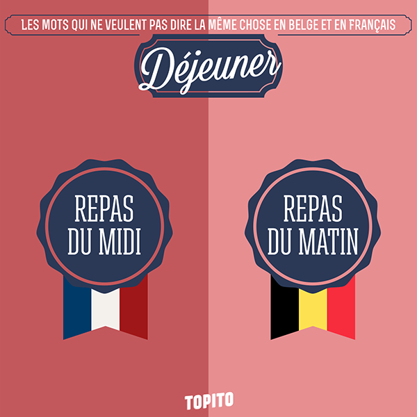 Top 10 des mots qui ne veulent pas dire la même chose en Belgique et en France