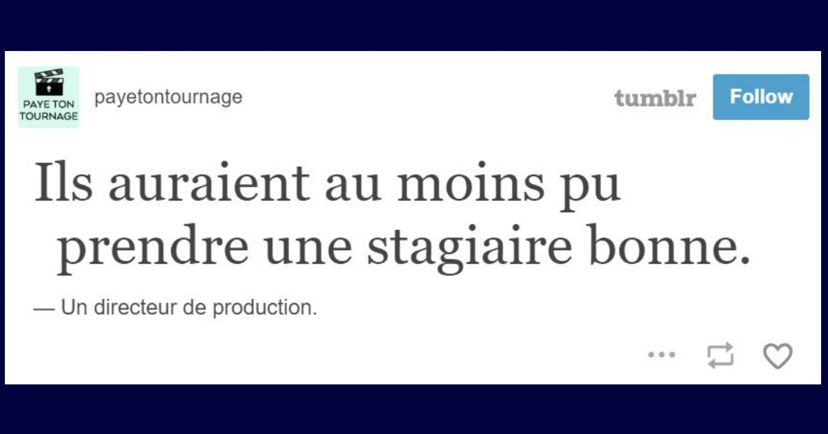 Top 25 Des Remarques Sexistes Entendues Dans L Industrie Du Cinéma Les Oscars De La Misogynie