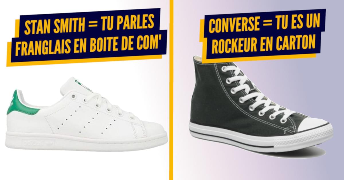Top 10 des types de baskets et ce qu’elles veulent dire de toi (à part ...