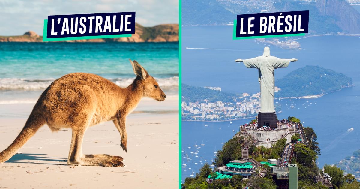 Top 10 des pays chauds en décembre