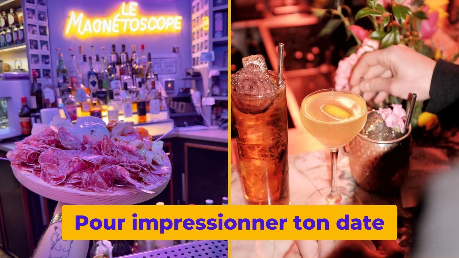 Meilleures idées cocktail St Valentin - Le Boulanger Parisien