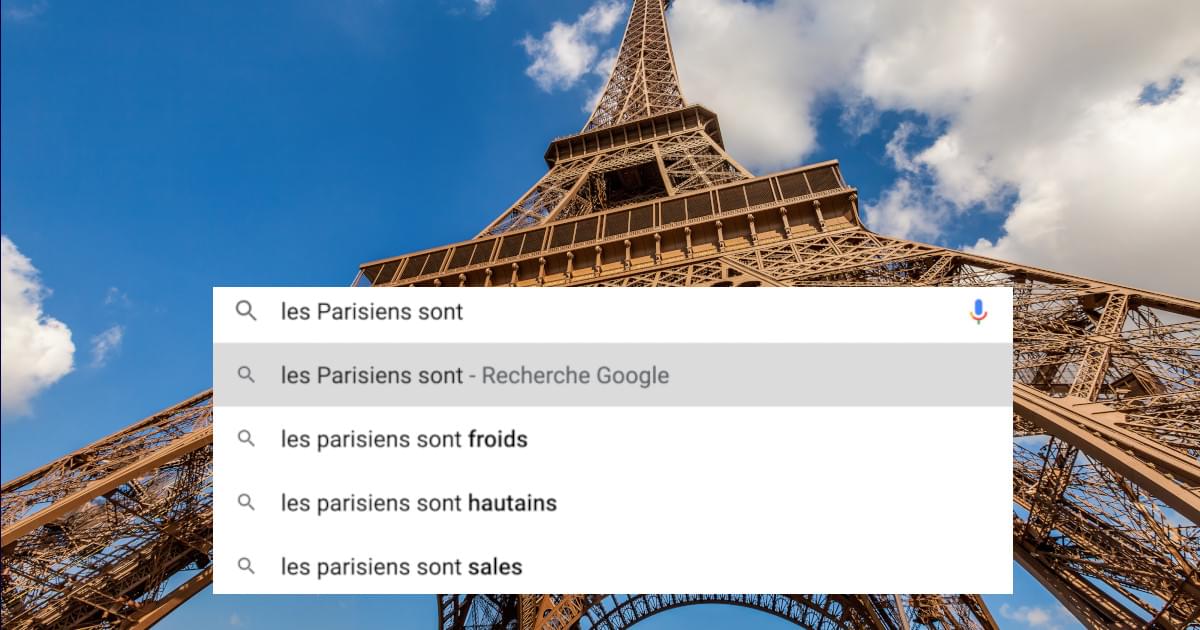 Top 11 des clichés sur les habitants de chaque région de France (d’après Google), on apprend des choses pas jolies jolies