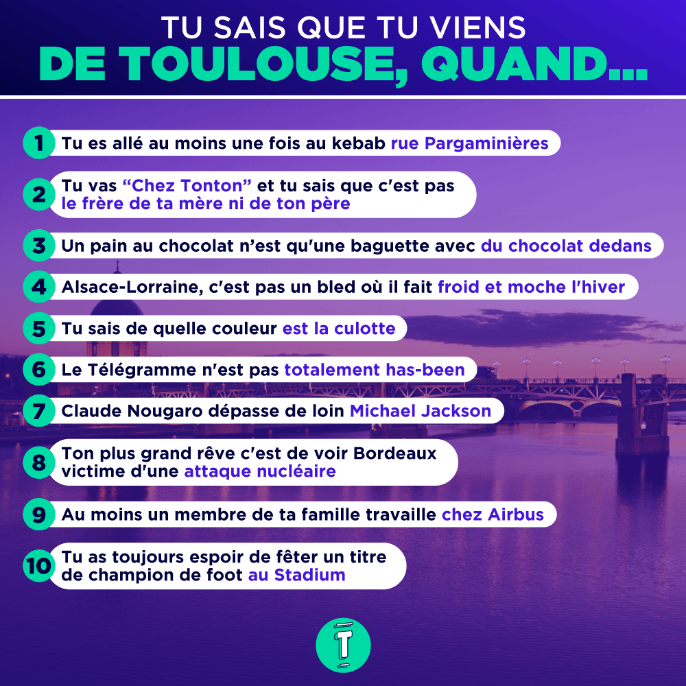 Top 10 des expressions quon entend quà Toulouse, la ville au beau parler