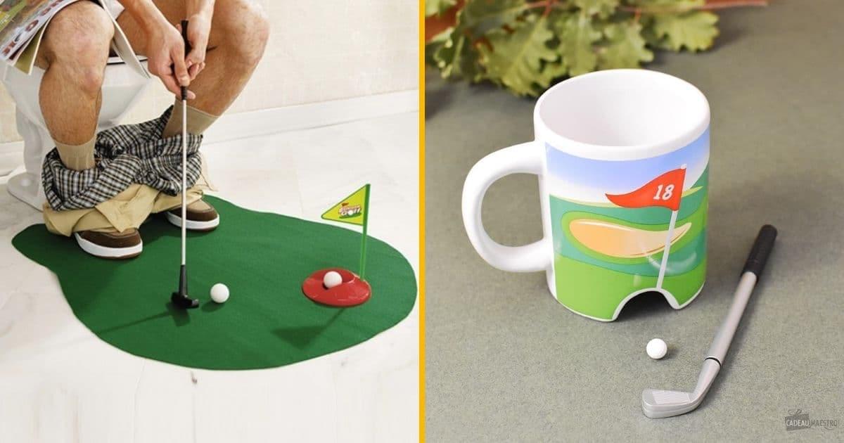 10 idées cadeaux pour un golfeur ou une golfeuse, les vrais fan de golf -  Super Insolite