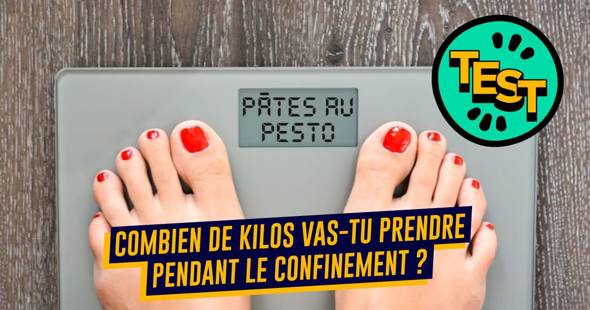 Combien de kilos vastu prendre pendant le confinement