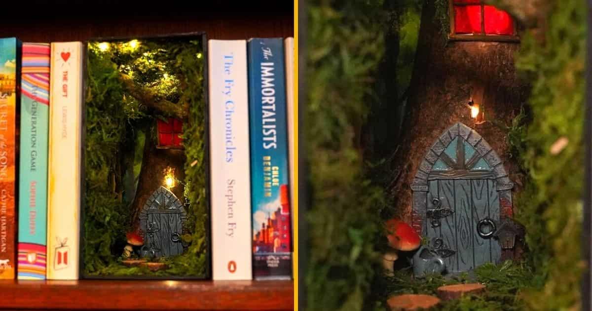 Book Nook (livre) : Décorations enchantées pour la bibliothèque