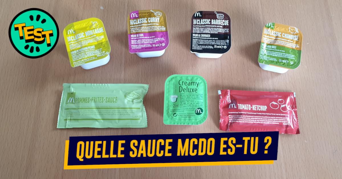 Quelle sauce McDo estu
