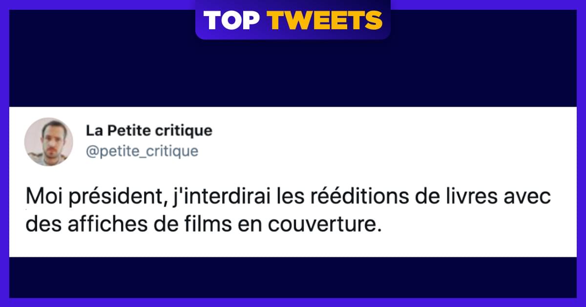 Top 13 des tweets les plus drôles sur les livres, la honte tu lis