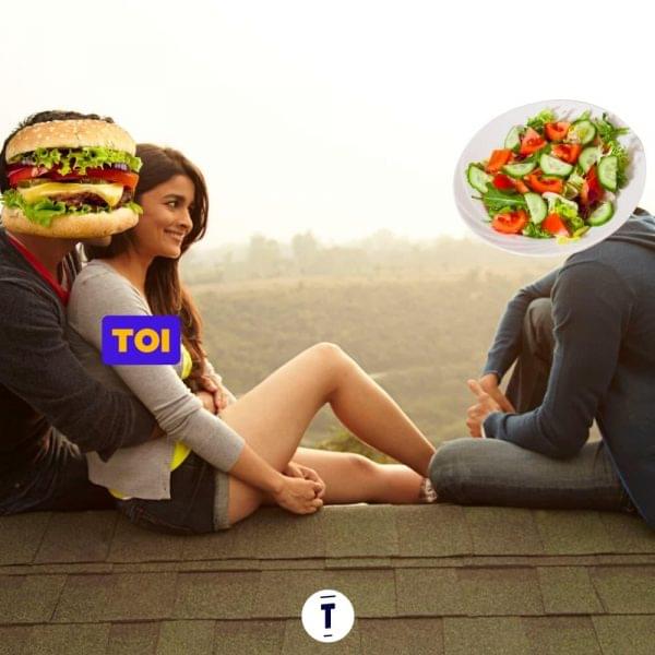 Topito legende bouffe burger salade