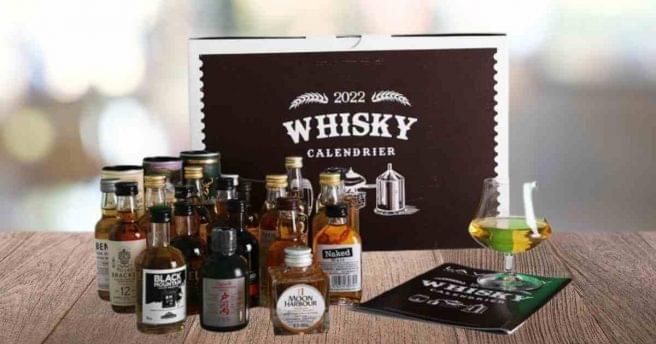 Calendrier lavent whiskies