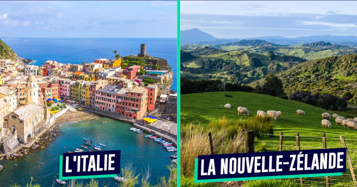 Top 20 des plus beaux pays du monde