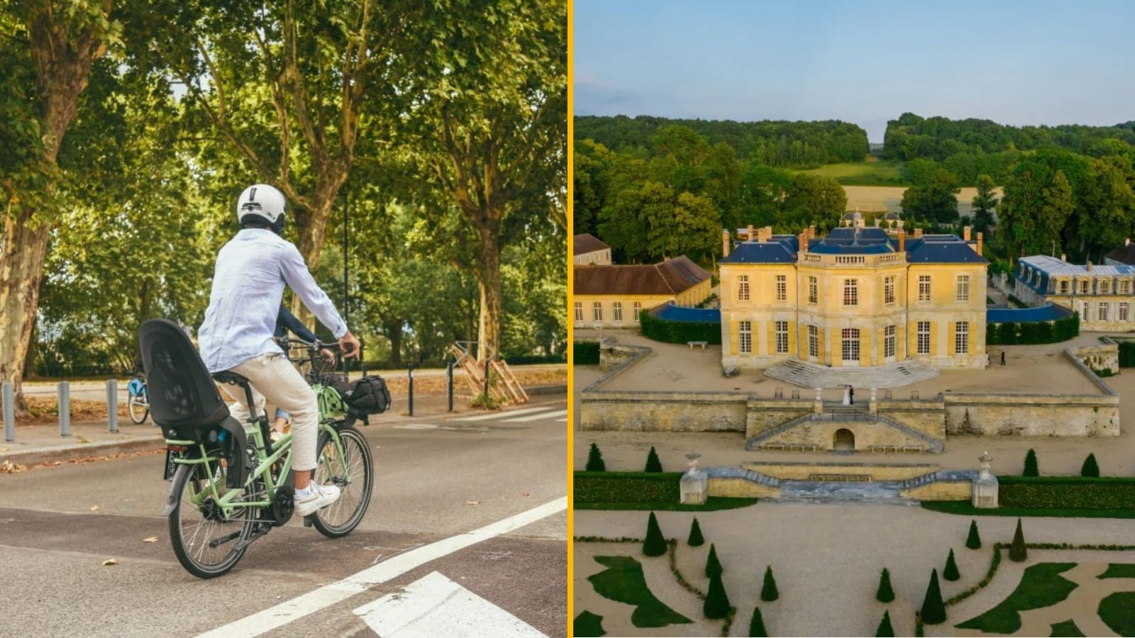 Une visite du Parc du Château de Versailles à vélo électrique, oui c’est possible