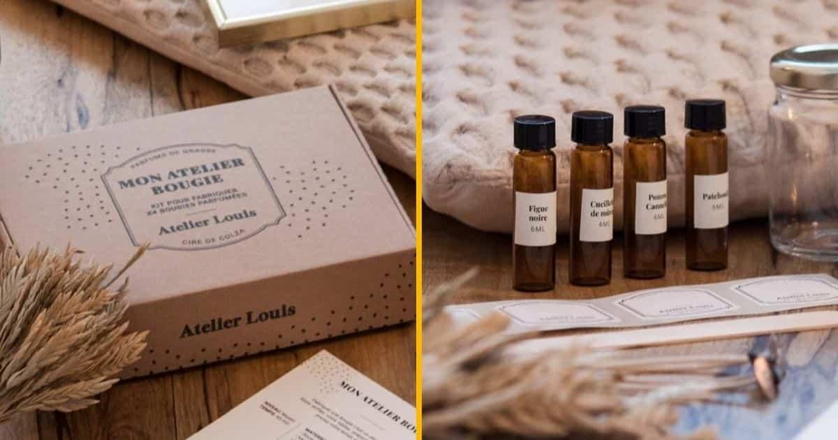 Kit Fabrication Bougie Parfumée – Atelier Louis