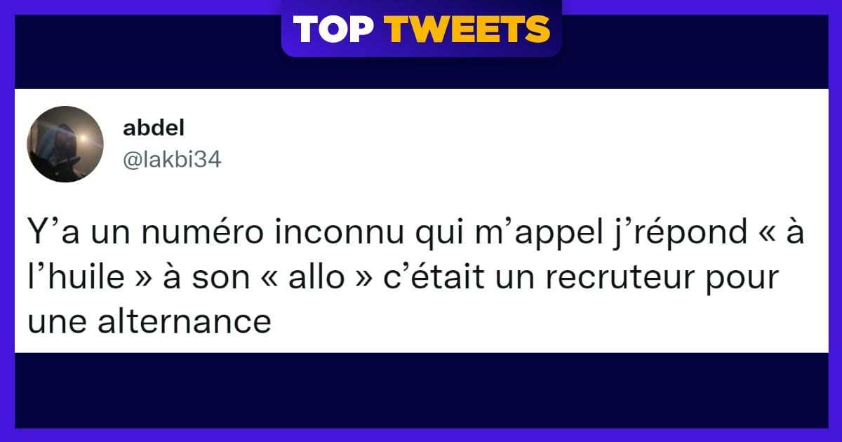 Top 12 des tweets drôles sur l’alternance, cette formation plus dure à trouver que le Graal