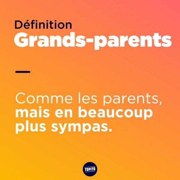 Shopping definitions grands parents