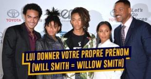 La famille de Will Smith où tout le monde porte le même prénom