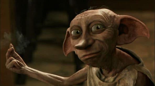 Dobby the house elf in Harry Potter and the Chamber of Secrets