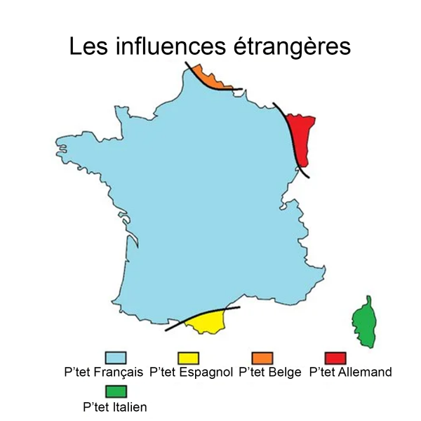 Top 8 simplified maps of france by terrible maps 4 04