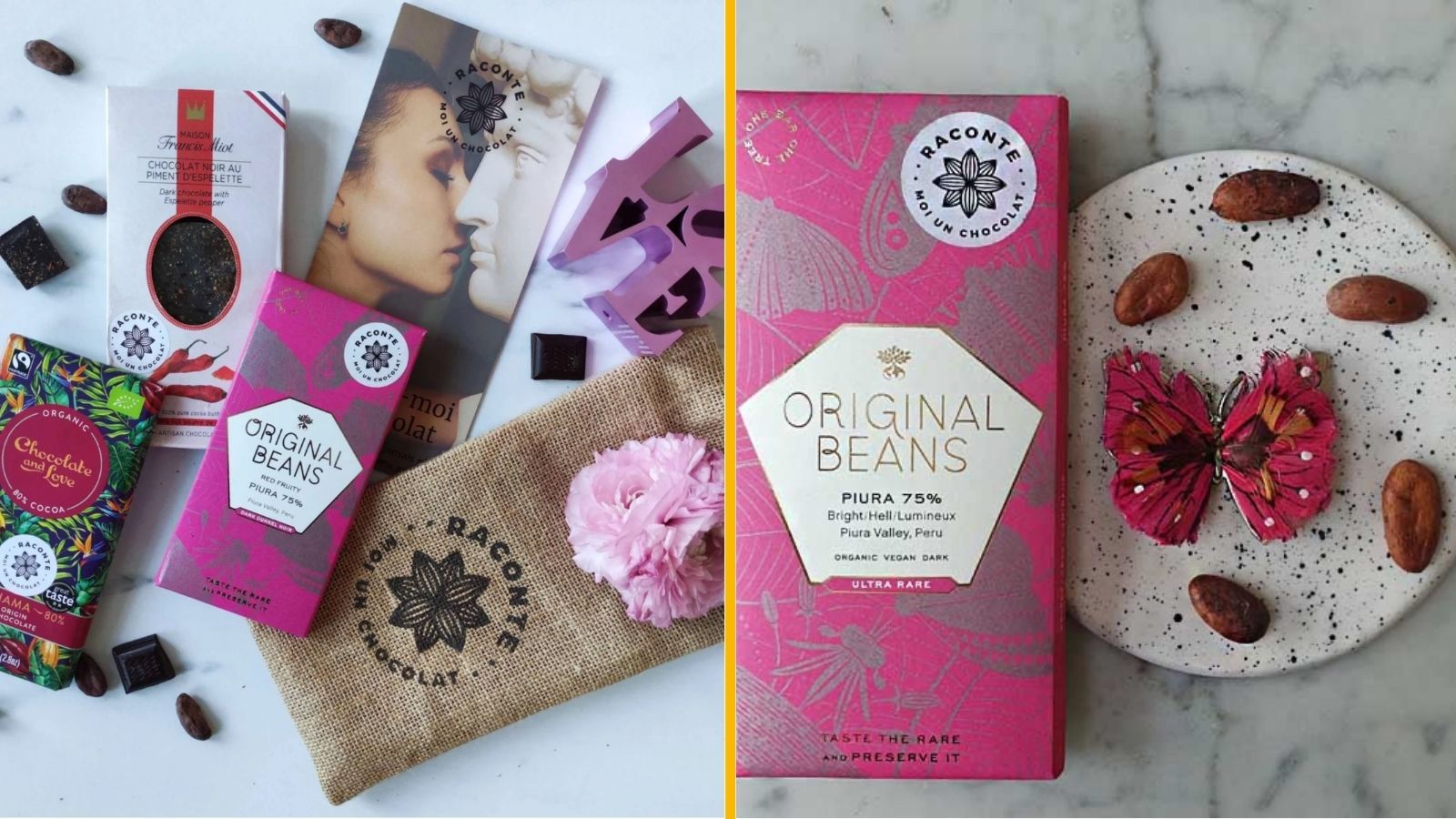 Un coffret de chocolat Saint-Valentin, pour les amoureux du cacao