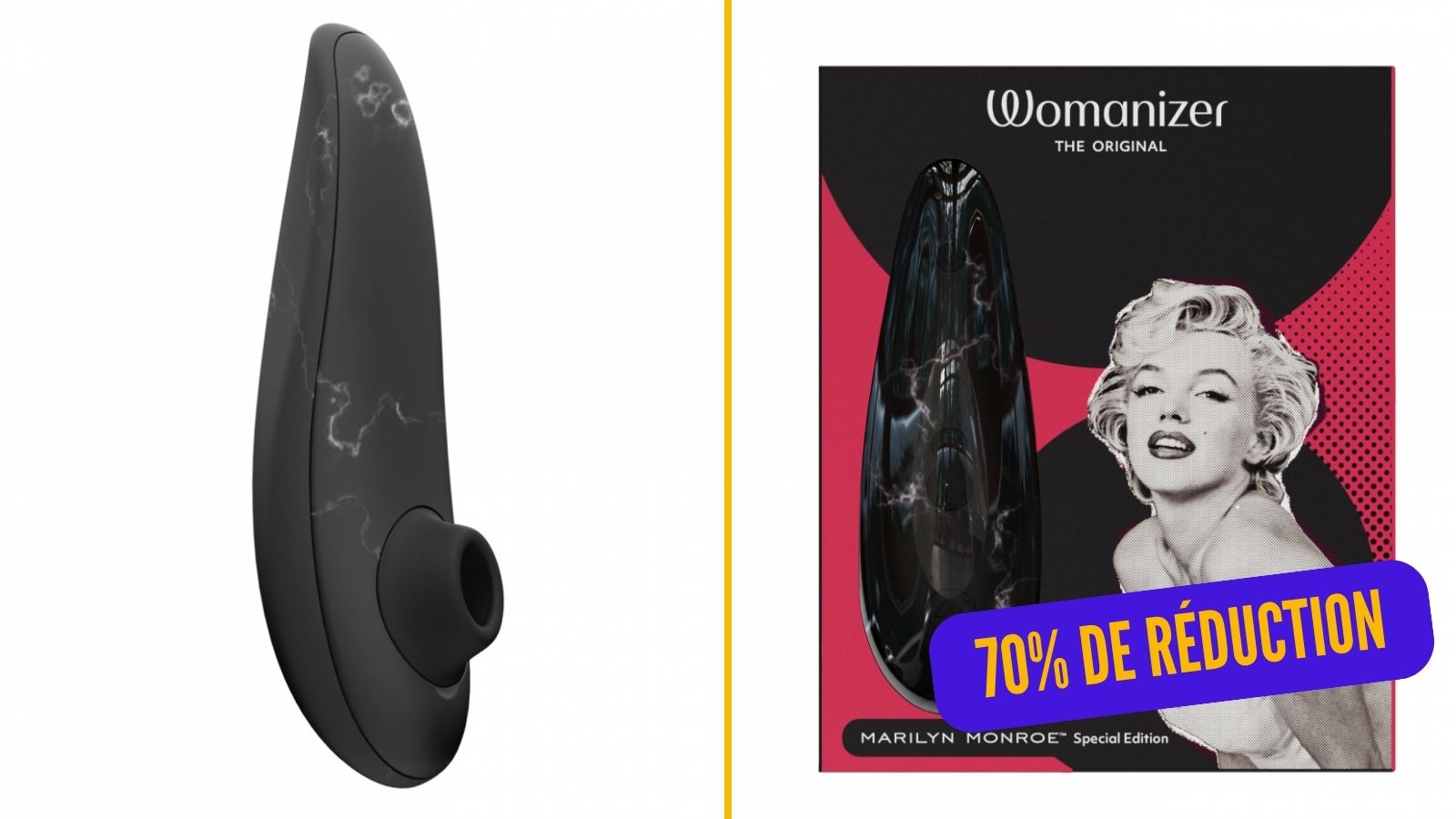 Un Womanizer Marilyn Monroe à prix réduit, foncez !