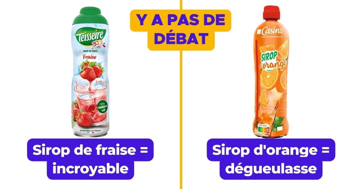 Top 10 des sirops classés du meilleur au pire