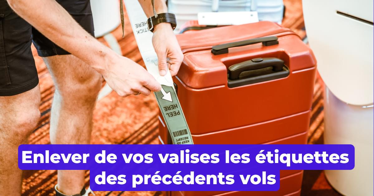 Autocollant De Nom De Bagage Personnalisé Pour Valise De Voyage