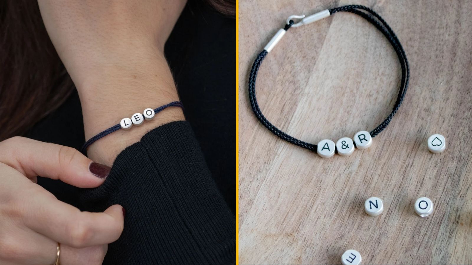 Un bracelet à personnaliser avec des perles