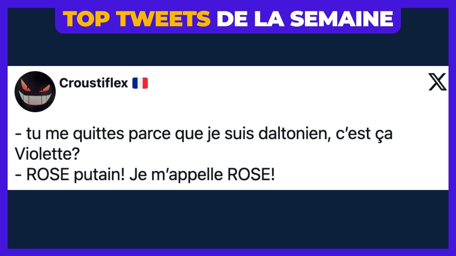 Top 24 des meilleurs tweets de la semaine #575