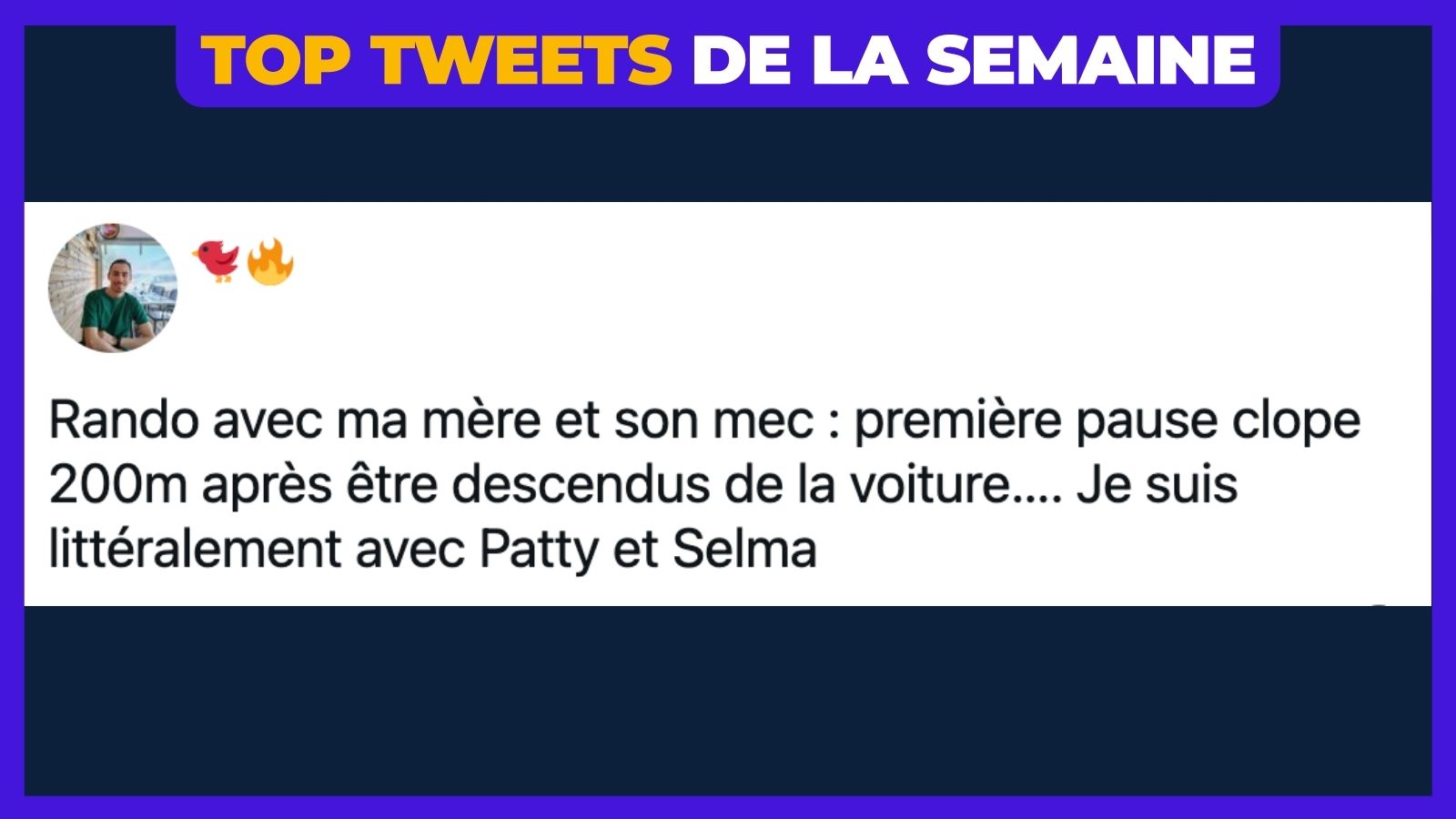 Top 20 des meilleurs tweets de la semaine #552