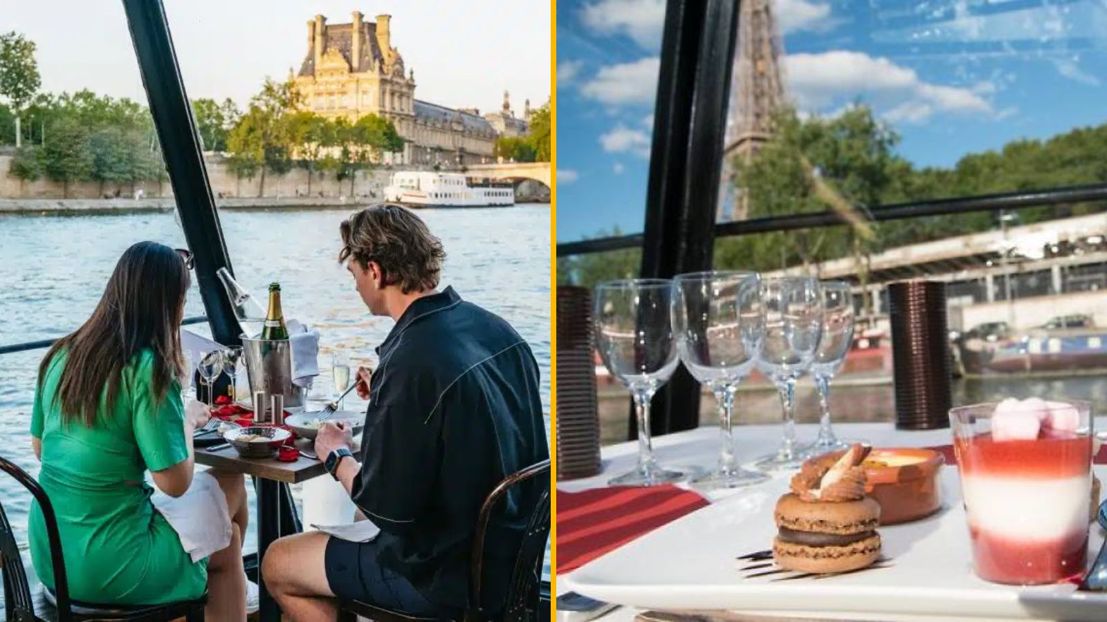 Un pass pour un dîner en croisière n’importe où en France lors de la Saint-Valentin