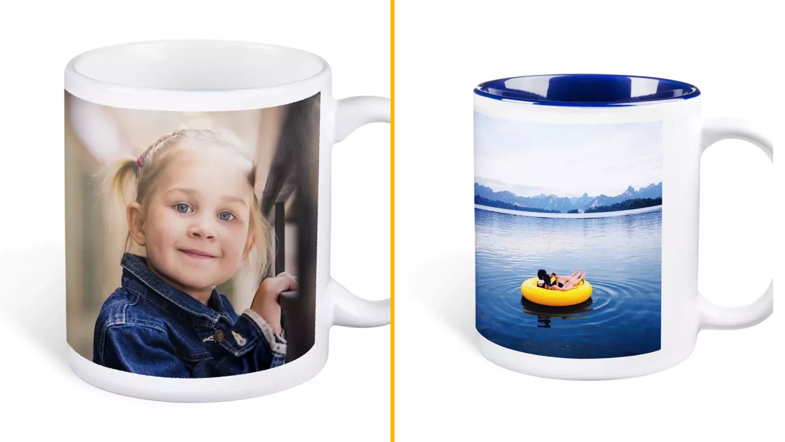 Un mug photo personnalisé, pour une pause café avec votre photo préférée