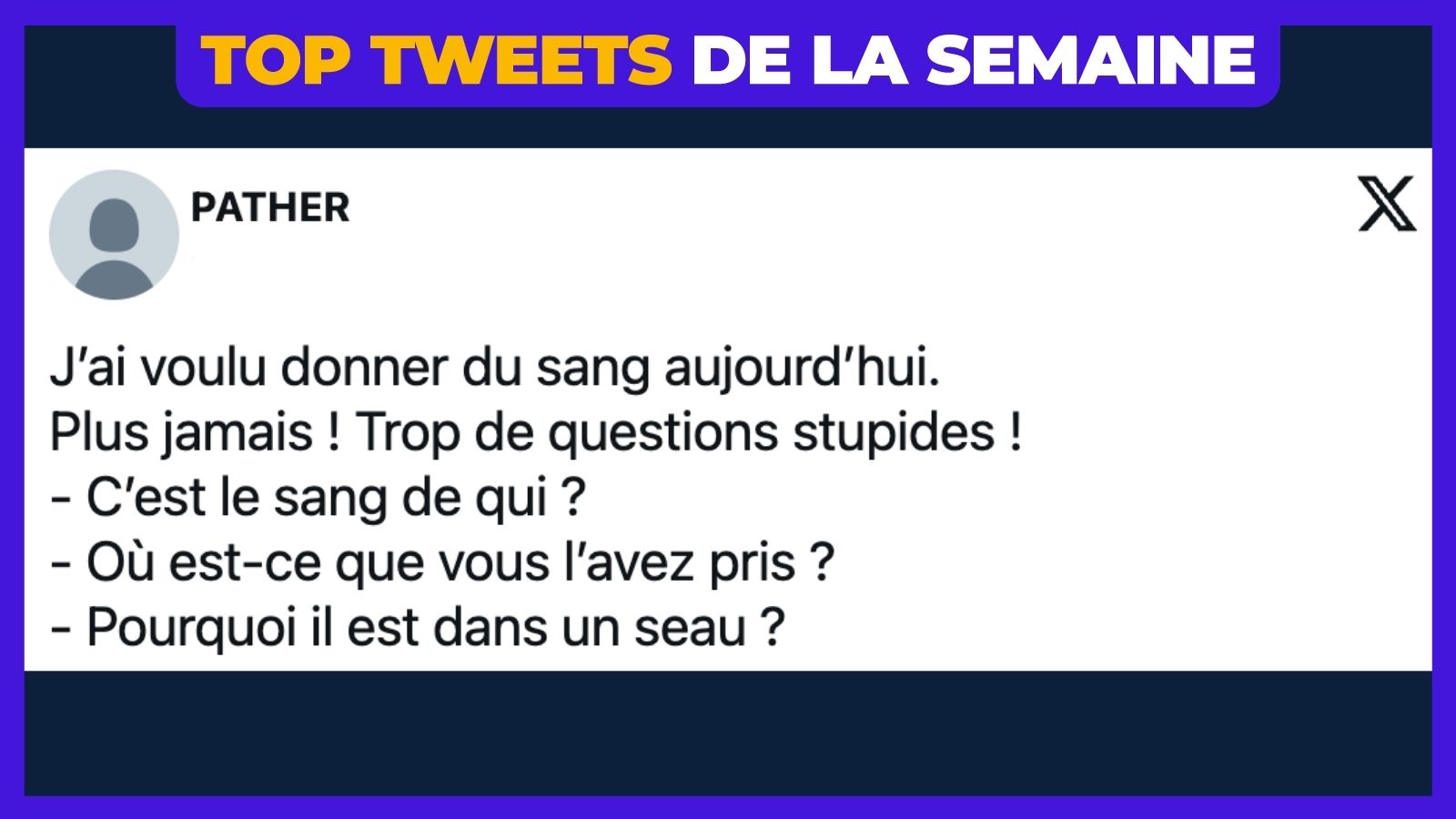 Top 38 des meilleurs tweets de la semaine 564