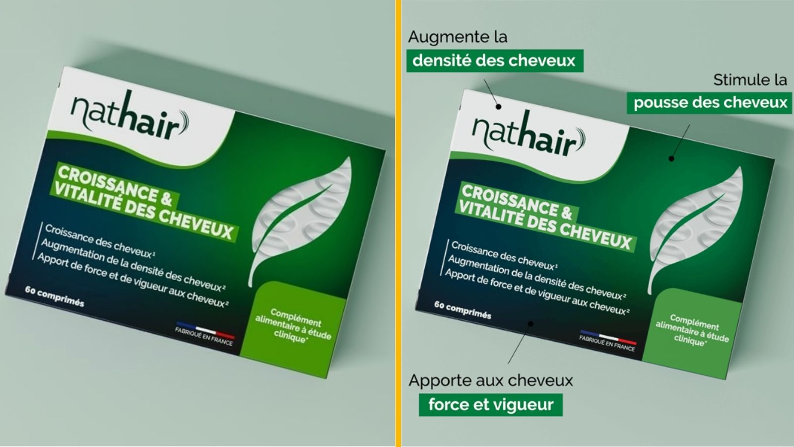 Un complément alimentaire anti-chute des cheveux, au revoir la calvitie