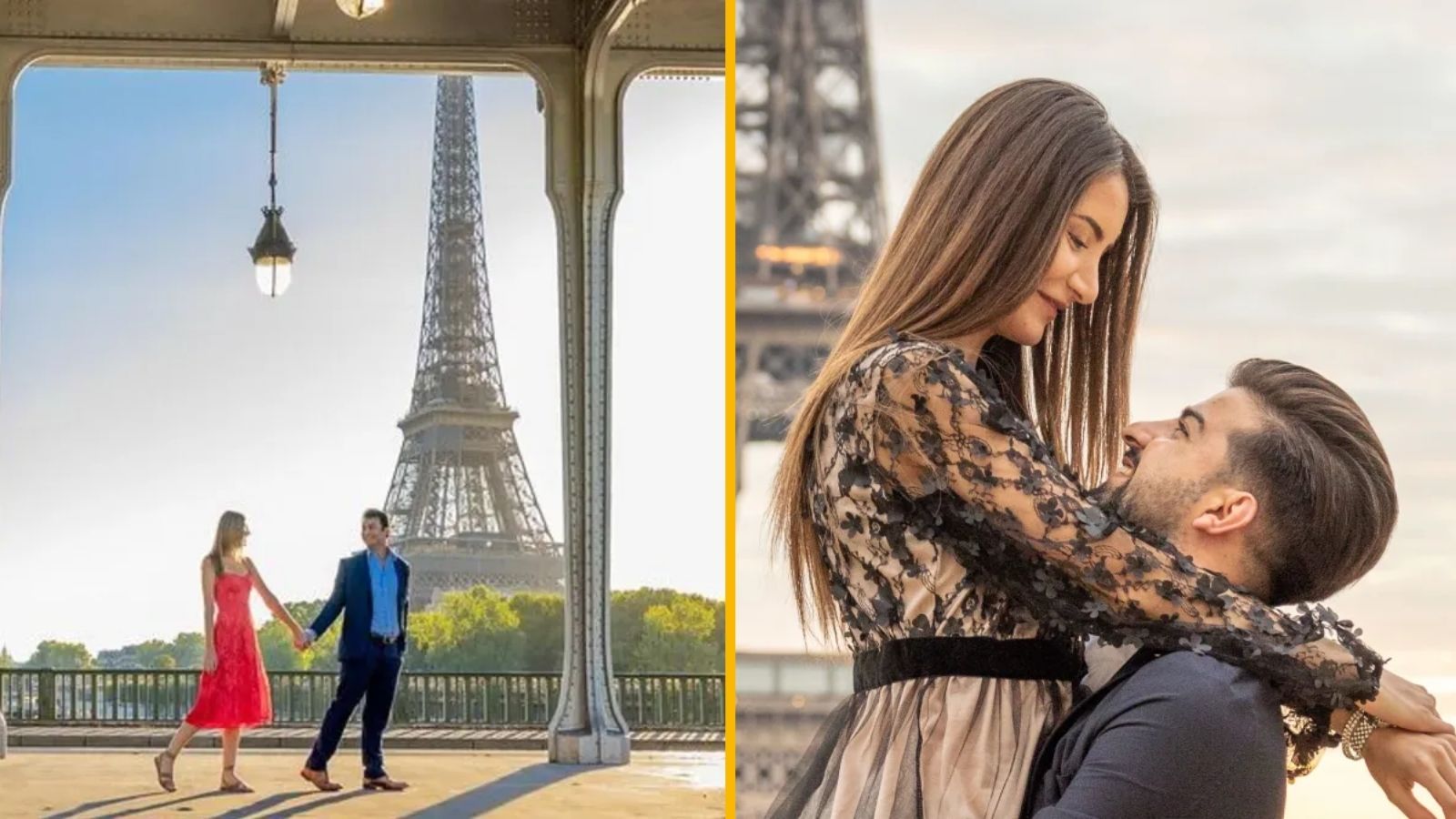 Un shooting photo à la Tour Eiffel avec un photographe professionnel