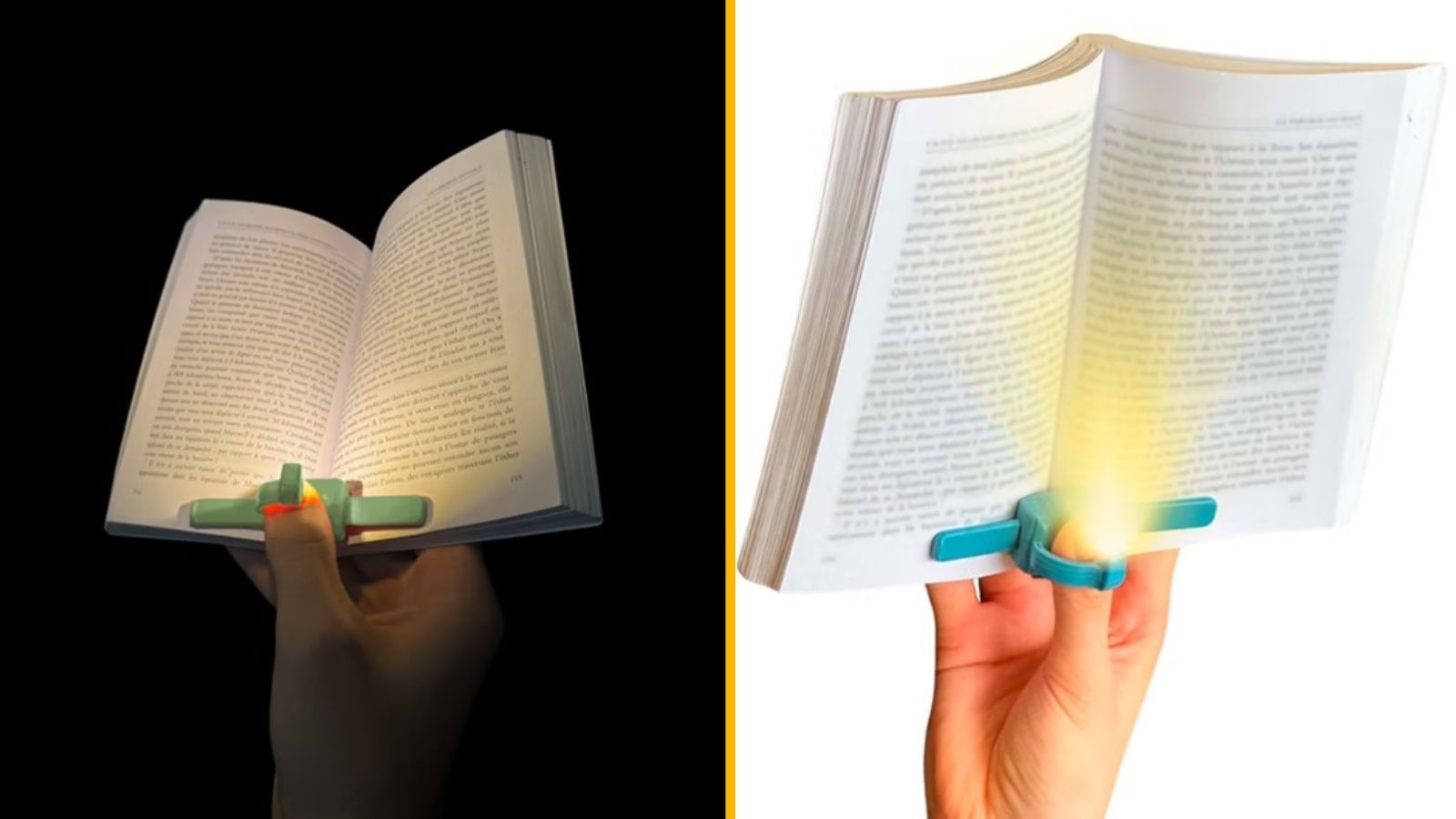 Une lampe de lecture, pour lire la nuit sans déranger la personne à côté